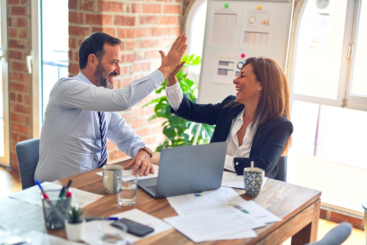 meeting-high-five